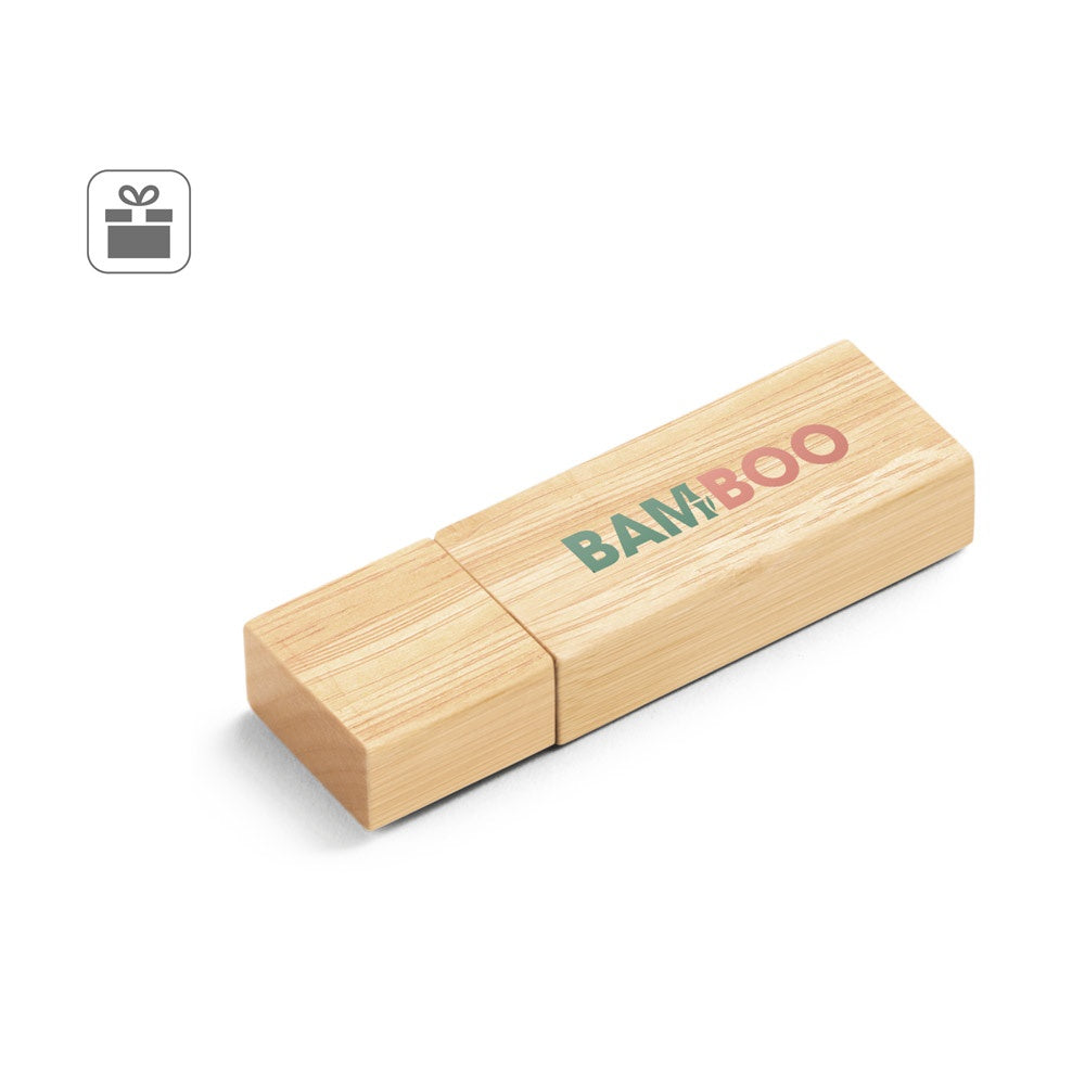 VENTER 8GB. USB-Stick mit 8 GB aus Bambus