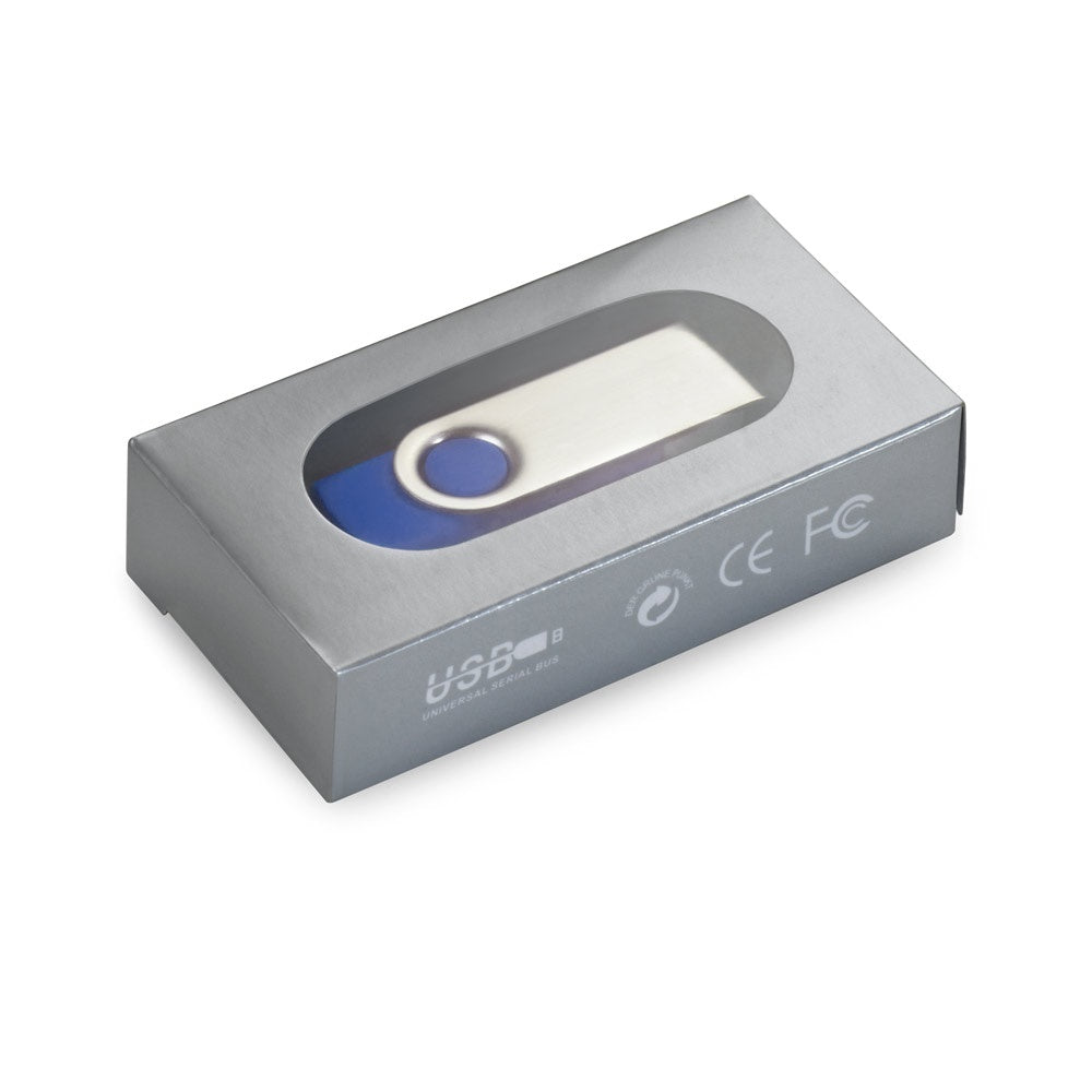 CLAUDIUS 32 GB. USB-Stick 32 GB mit Metallclip – zusätzliche Ansicht