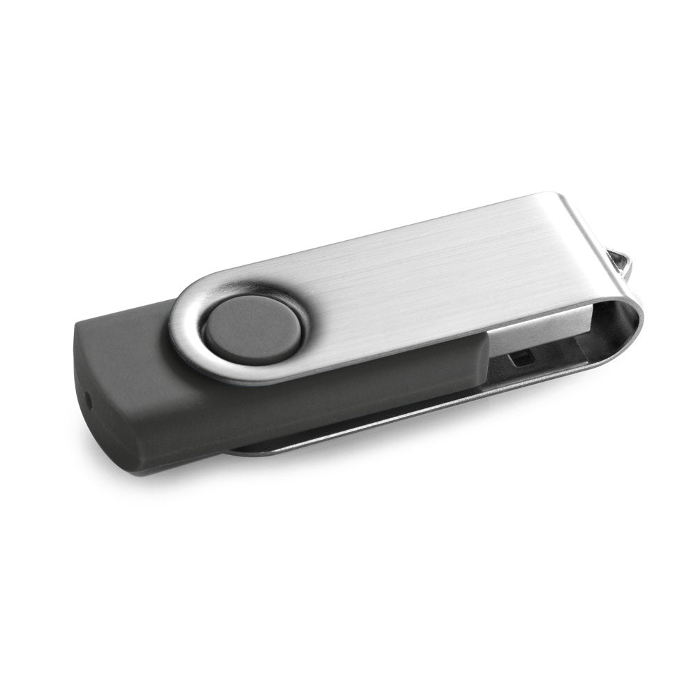 CLAUDIUS 8GB. USB-Stick 8 GB mit Metallclip – zusätzliche Ansicht