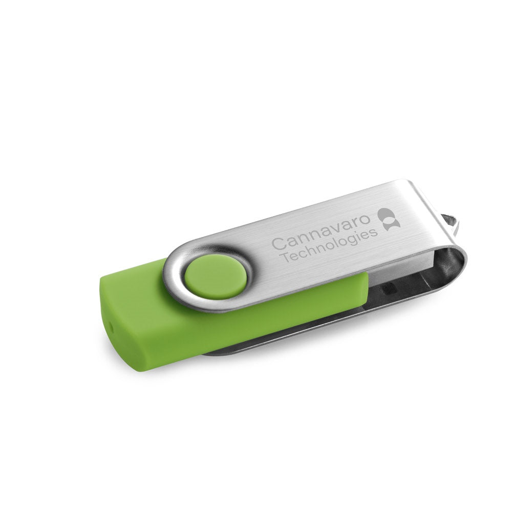 CLAUDIUS 8GB. USB-Stick 8 GB mit Metallclip