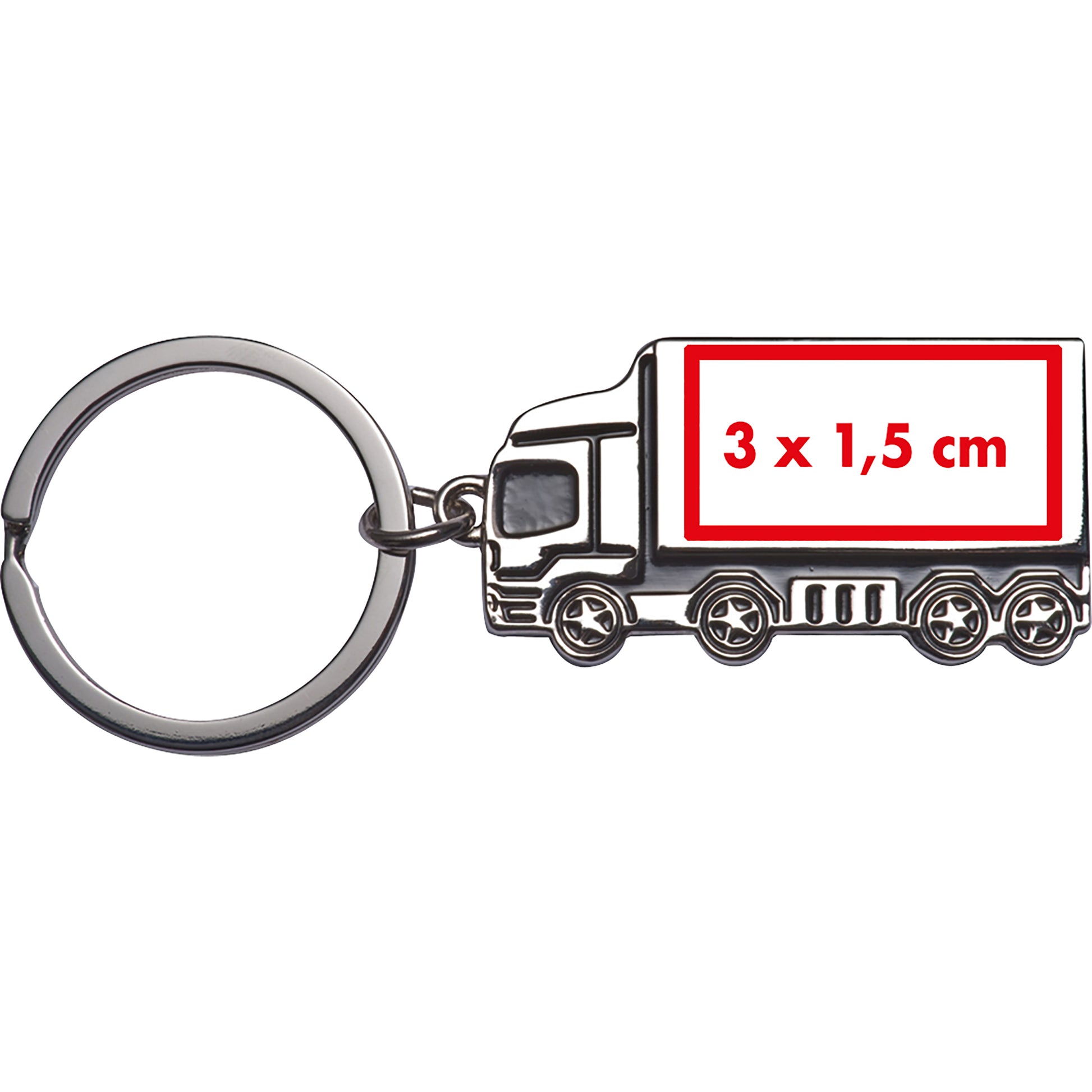 Metall Schlüsselanhänger LKW PAULINA
