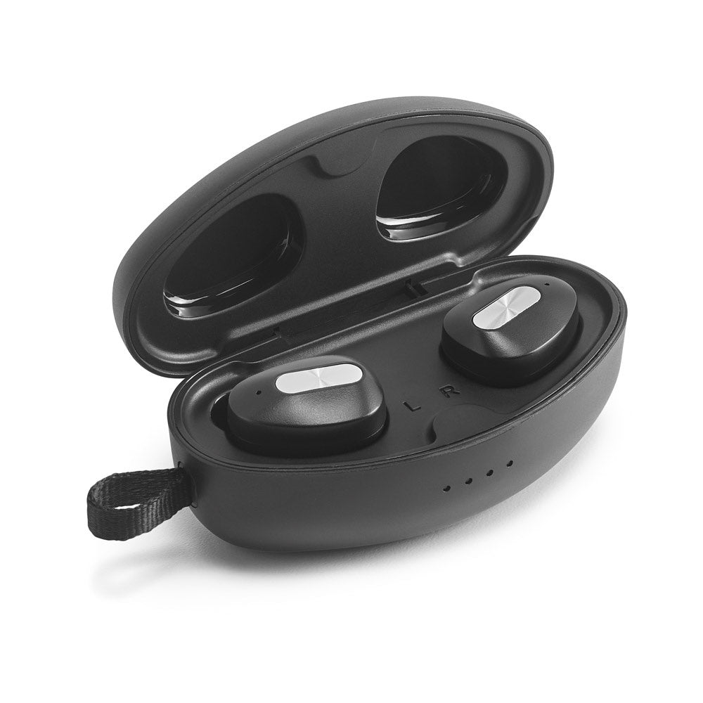 DESCRY. kabellose In-Ear Kopfhörer aus Metall und ABS inkl. Ladegerät – zusätzliche Ansicht