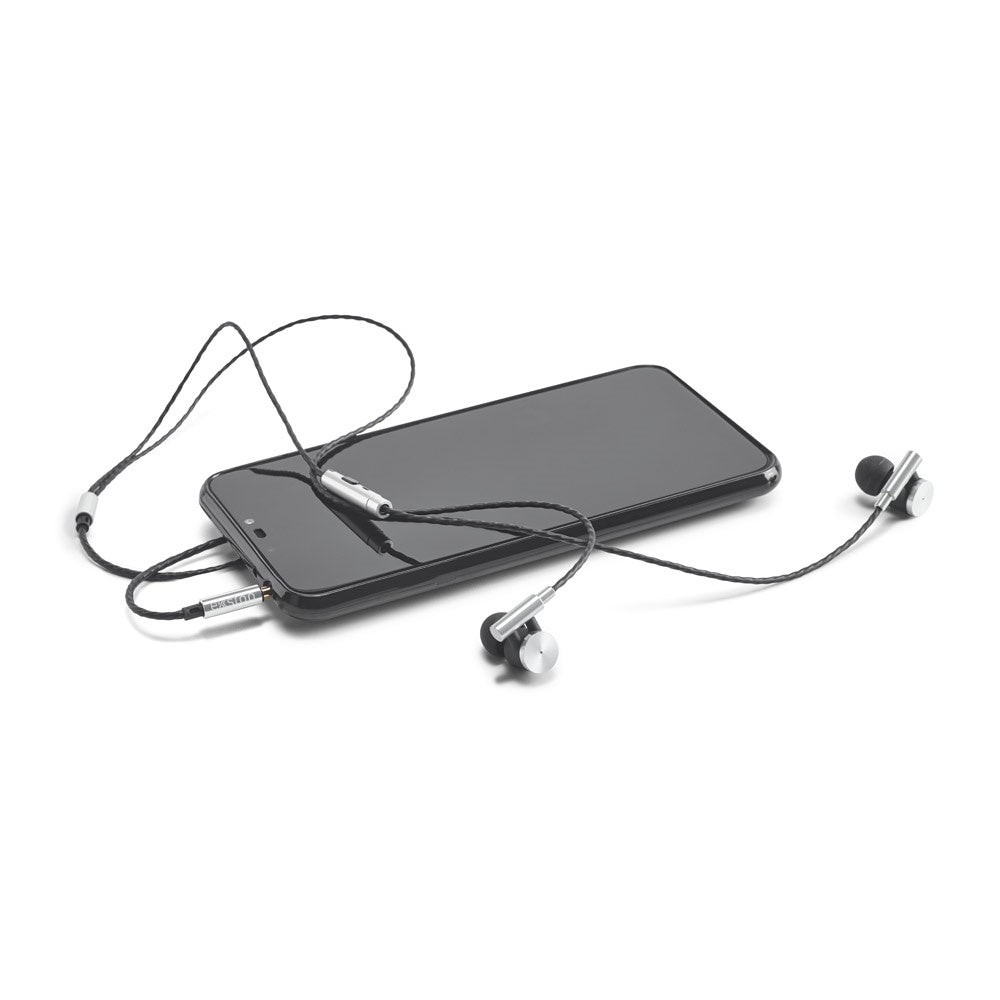 VIBRATION. In-Ear Kopfhörer aus Metall und ABS mit Mikrofon – zusätzliche Ansicht