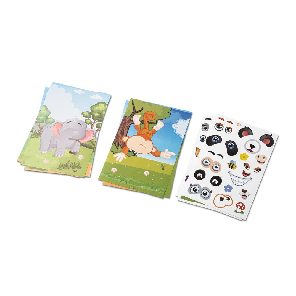 MADAGASCAR. Sticker-Set mit sechs Blättern – zusätzliche Ansicht
