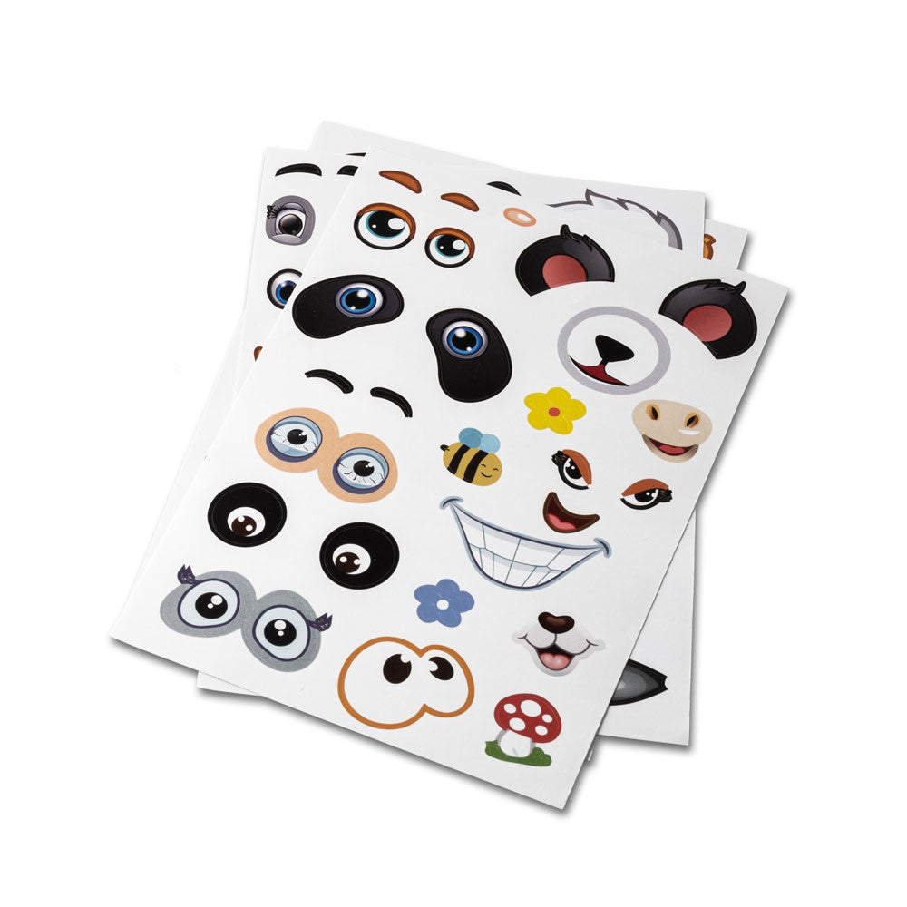 MADAGASCAR. Sticker-Set mit sechs Blättern – zusätzliche Ansicht