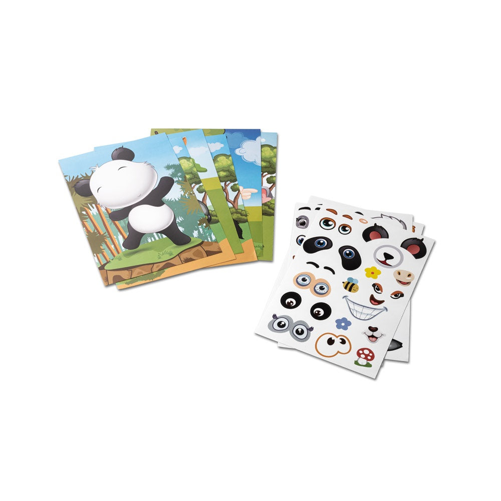 MADAGASCAR. Sticker-Set mit sechs Blättern – zusätzliche Ansicht