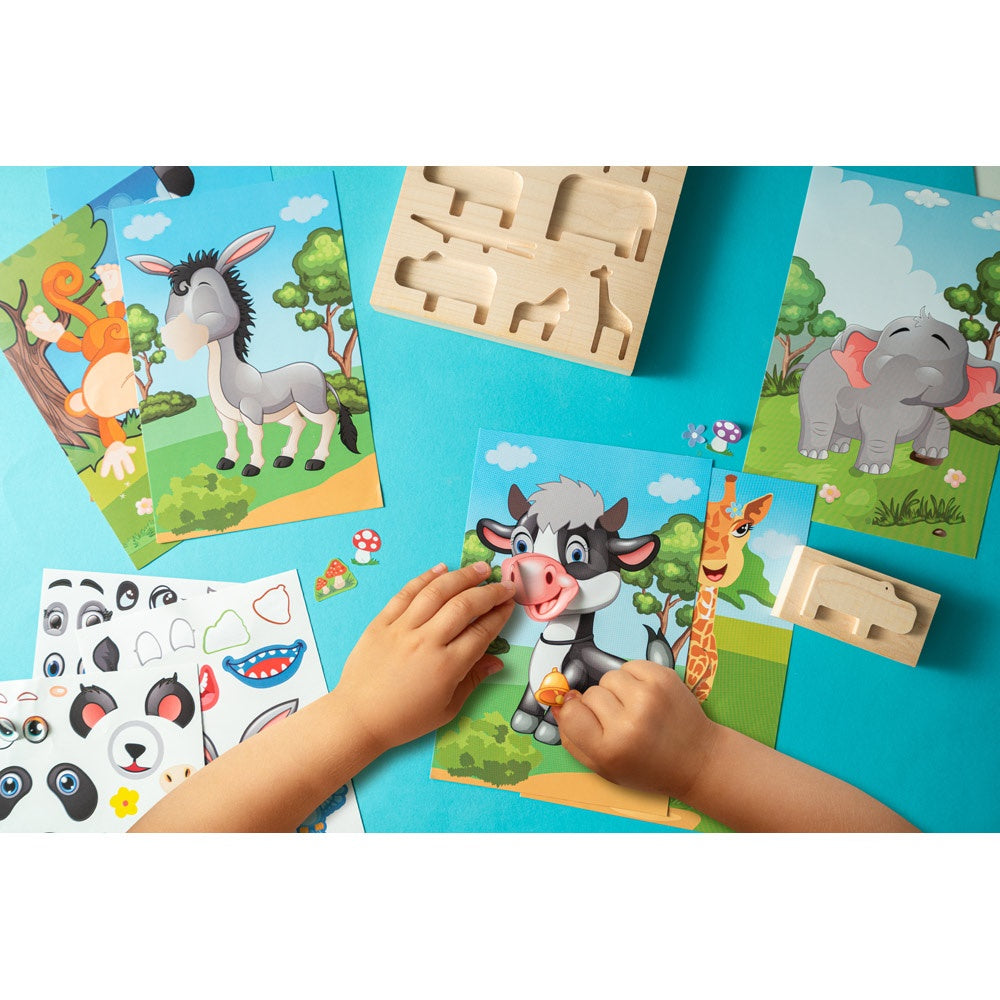 MADAGASCAR. Sticker-Set mit sechs Blättern – zusätzliche Ansicht