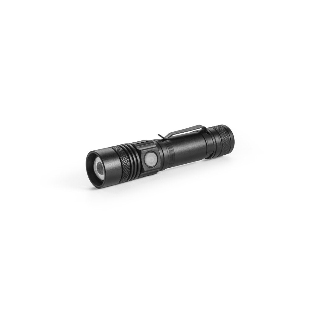 UNGAR. Wiederaufladbare 5 W-recyceltem Aluminium (100% rAL)-Taschenlampe – zusätzliche Ansicht