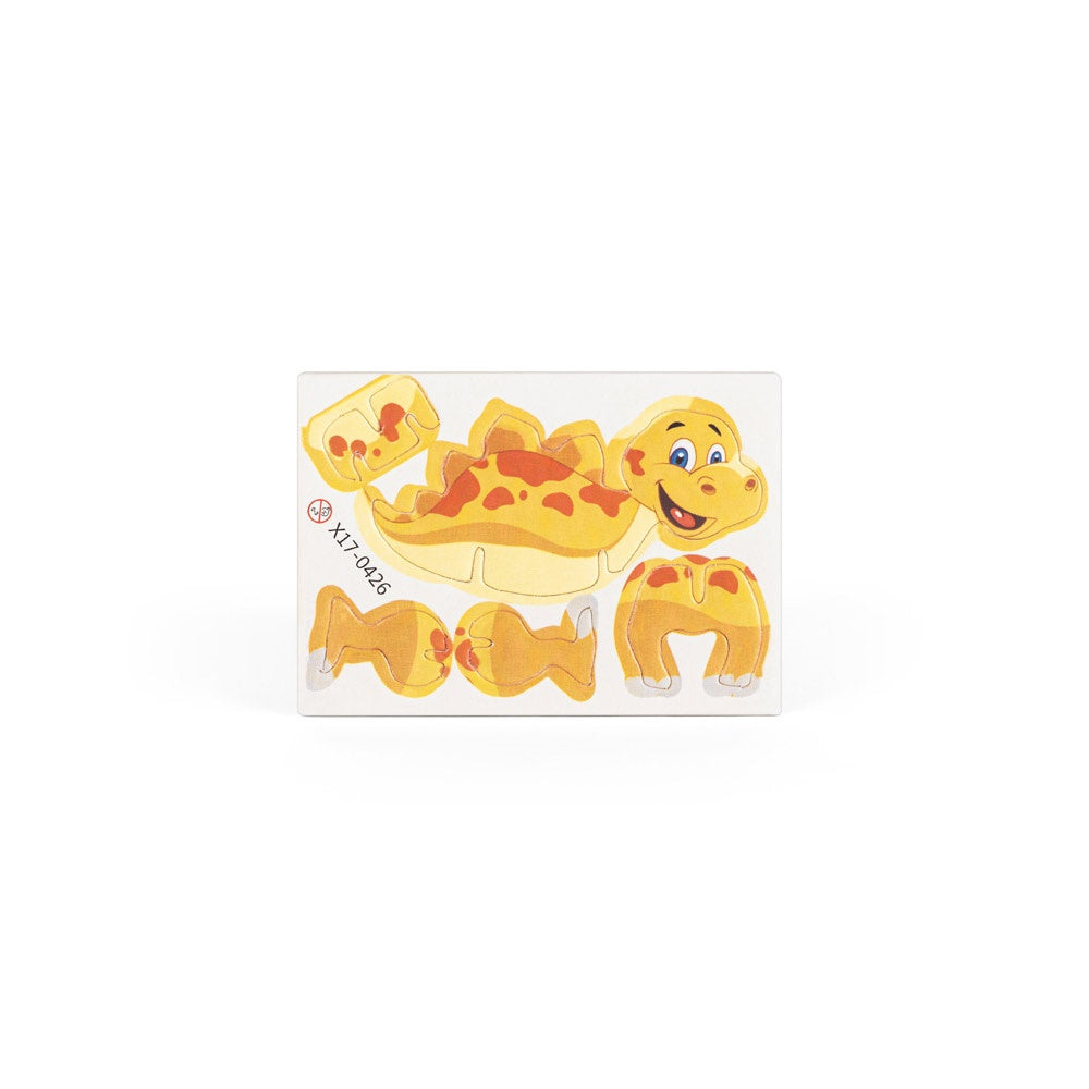DINOSAURUS. 3D-Puzzle in Dinosaurierform aus Papier – zusätzliche Ansicht