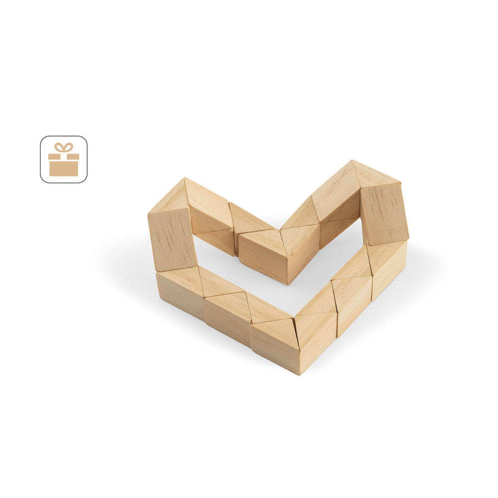 THINKO. Holzpuzzle bestehend aus 24 Teilen
