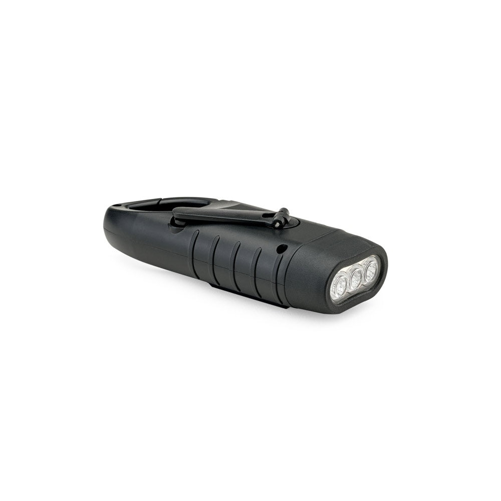 SOLARKY. Kompakte 0.5 W ABS-Taschenlampe mit 3 weißen LEDs mit 90 Lumen – zusätzliche Ansicht