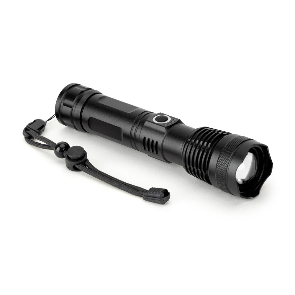 YVIAN. Recycled aluminium rechargeable torch (100% rAL) 10 W – zusätzliche Ansicht