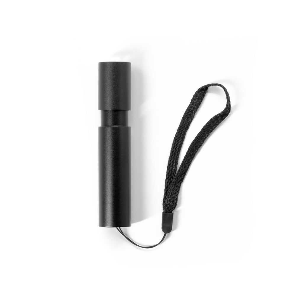 BRUCE. Wiederaufladbare Taschenlampe aus recyceltem Aluminium (100 % rAL) mit 30 mm ausziehbarer Spitze – zusätzliche Ansicht
