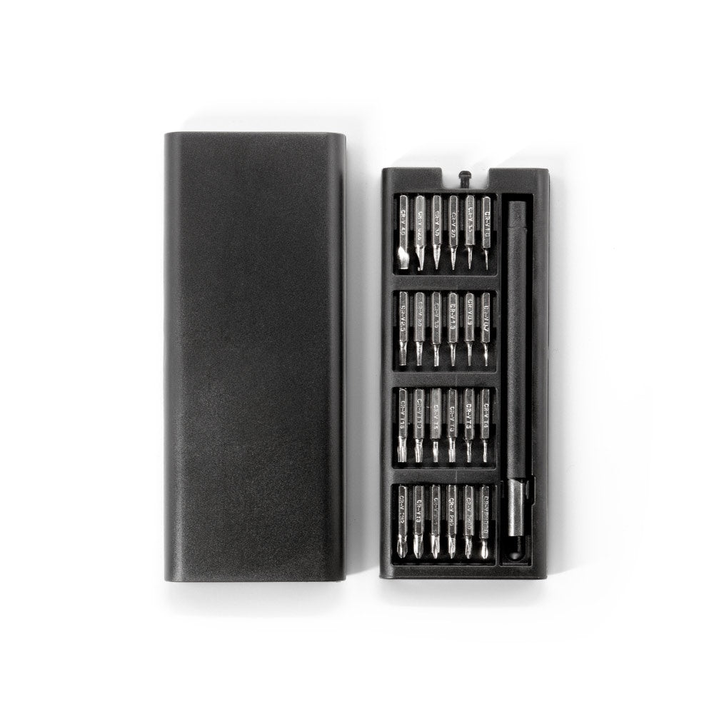 ATOM. Schraubendreher-Set mit verschiedenen magnetischen Spitzen aus Carbonstahl – zusätzliche Ansicht