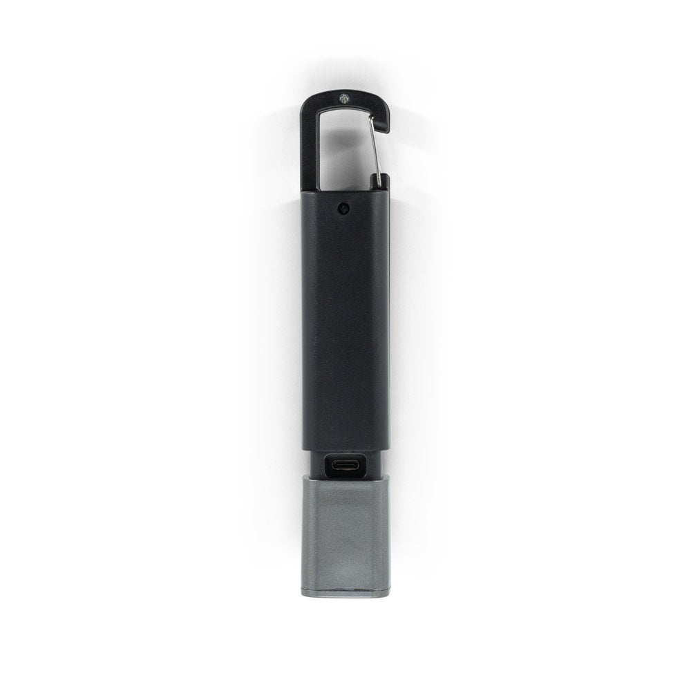 WIGGINS. ABS-Taschenlampe mit einer 2-W-LED-Leuchte (53 Lumen) an der Vorderseite und einer COB-Leuchte (53 Lumen) an der Oberseite – zusätzliche Ansicht