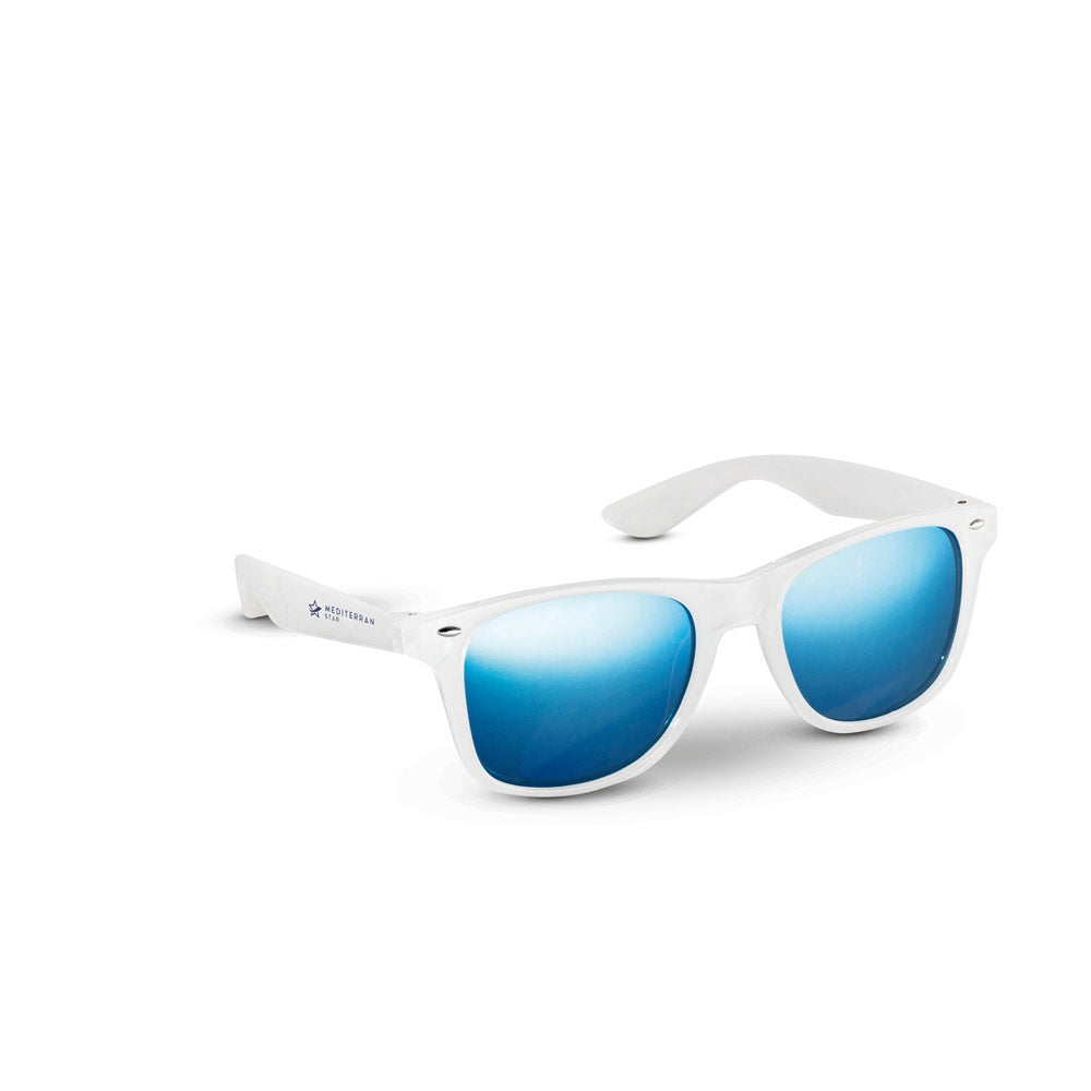 MEKONG. Sonnenbrille aus Polycarbonat mit verspiegelten Brillengläsern