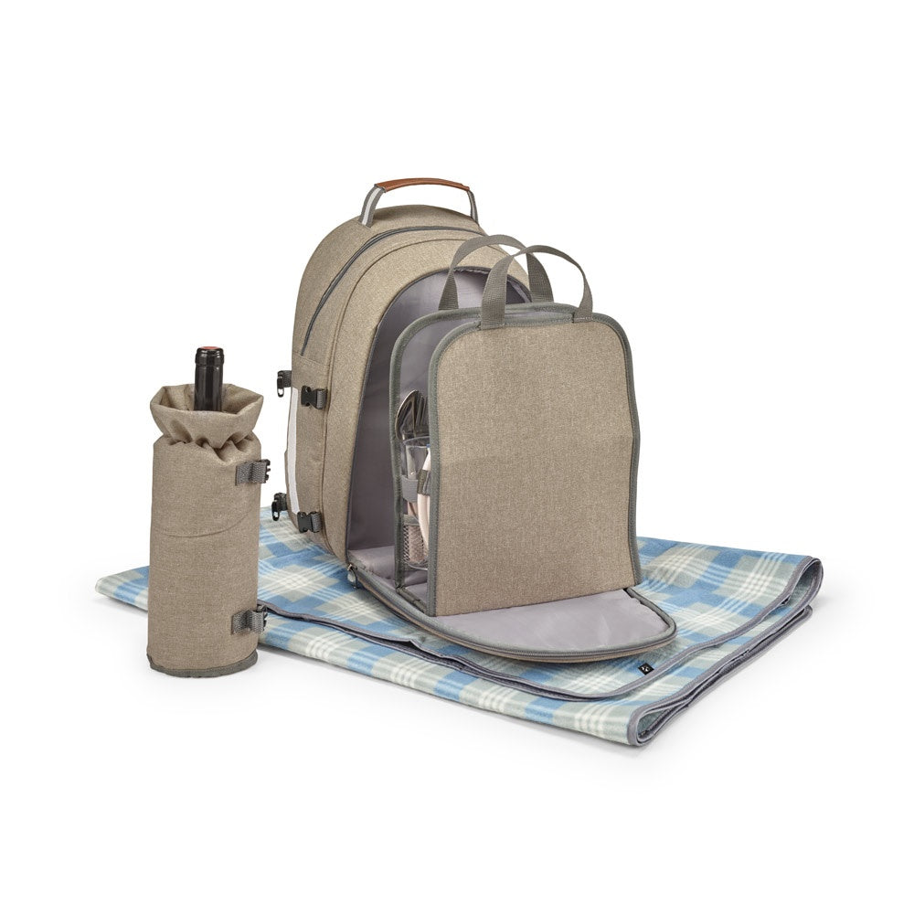 VILLA. Thermischer Picknick-Rucksack aus 600D, hochdichtem, recyceltem Polyester – zusätzliche Ansicht