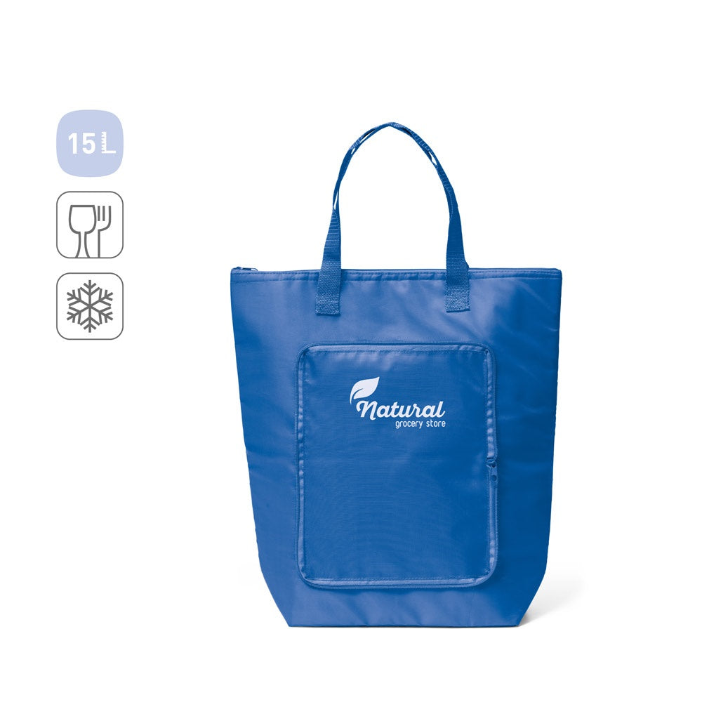 MAYFAIR. Faltbare Kühltasche aus 210D Polyester 15 L