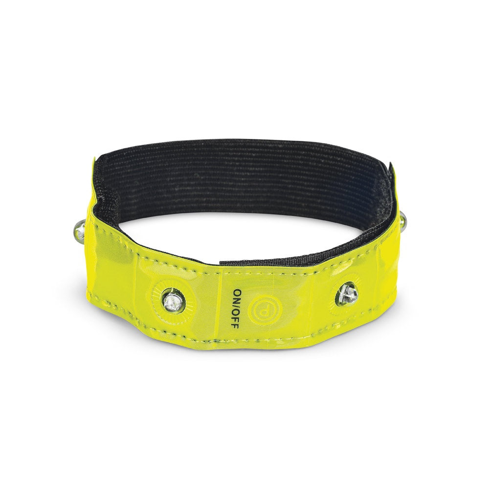 VISIBLE. Armband, reflektierend mit 4 roten LEDs – zusätzliche Ansicht