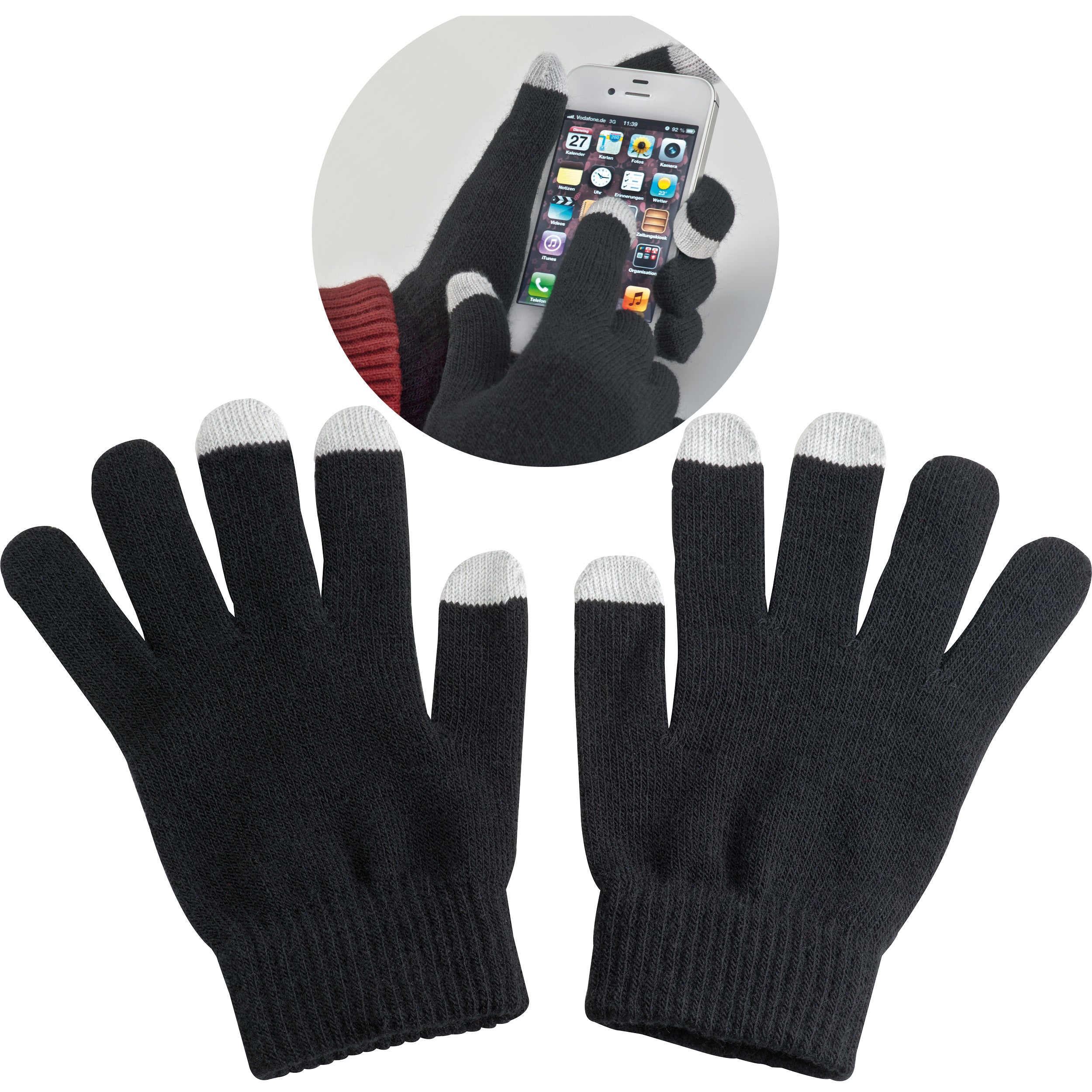 Handschuhe aus Acryl mit Touch-Spitzen CHAD