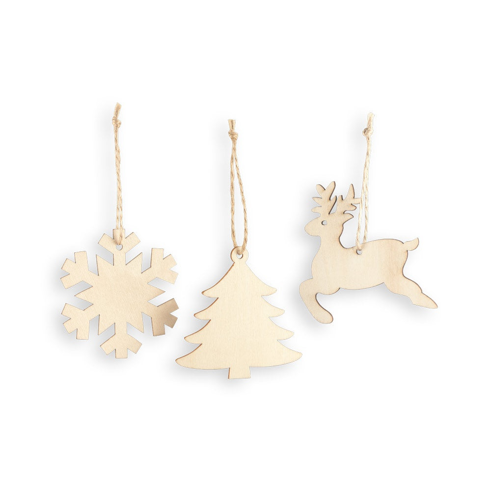 FLAKE. Weihnachtsfiguren zum Aufhängen – zusätzliche Ansicht