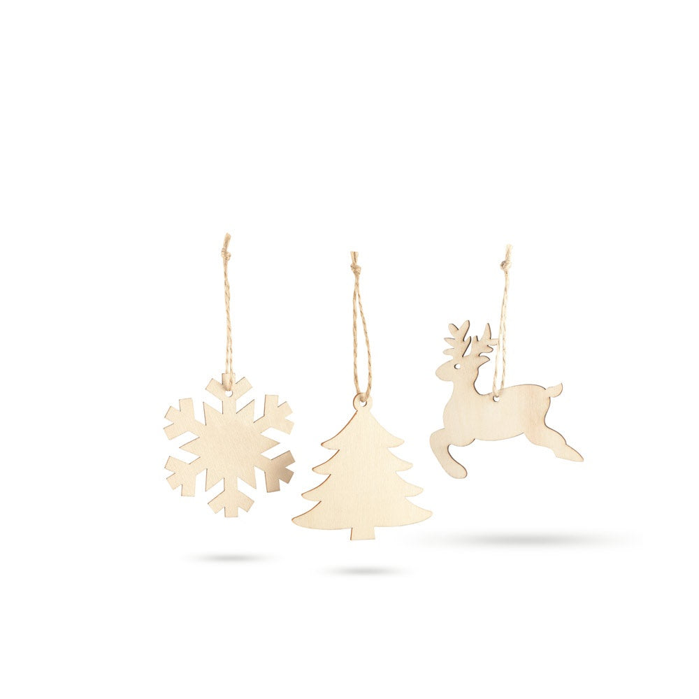 FLAKE. Weihnachtsfiguren zum Aufhängen