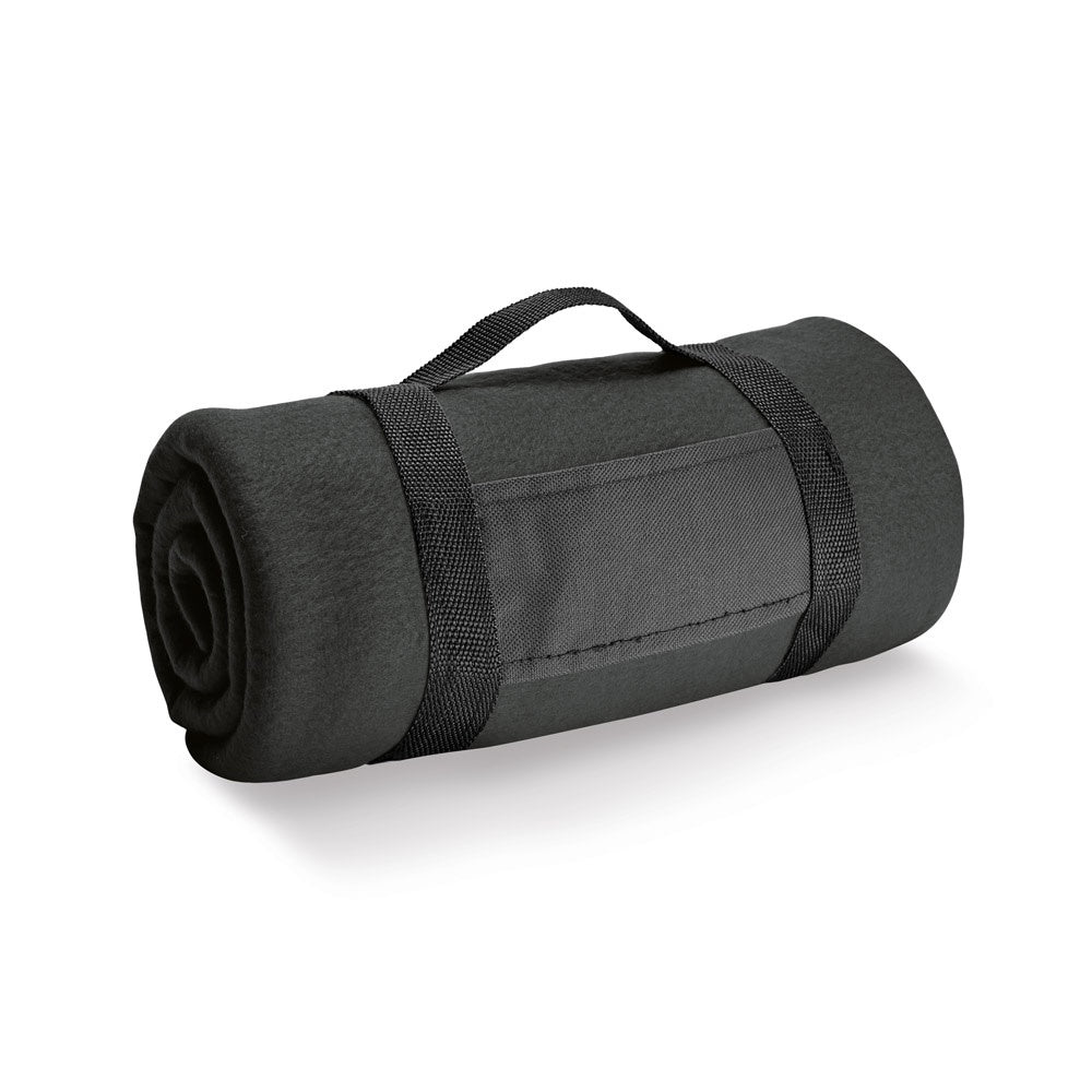 THORPE. Fleecedecke (180 g/m²) mit abnehmbarem Griff – zusätzliche Ansicht
