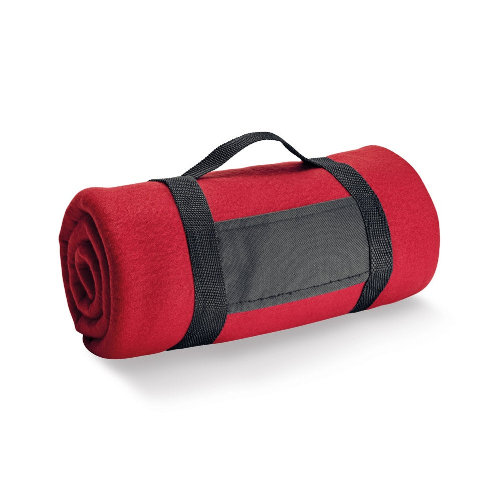 THORPE. Fleecedecke (180 g/m²) mit abnehmbarem Griff – zusätzliche Ansicht