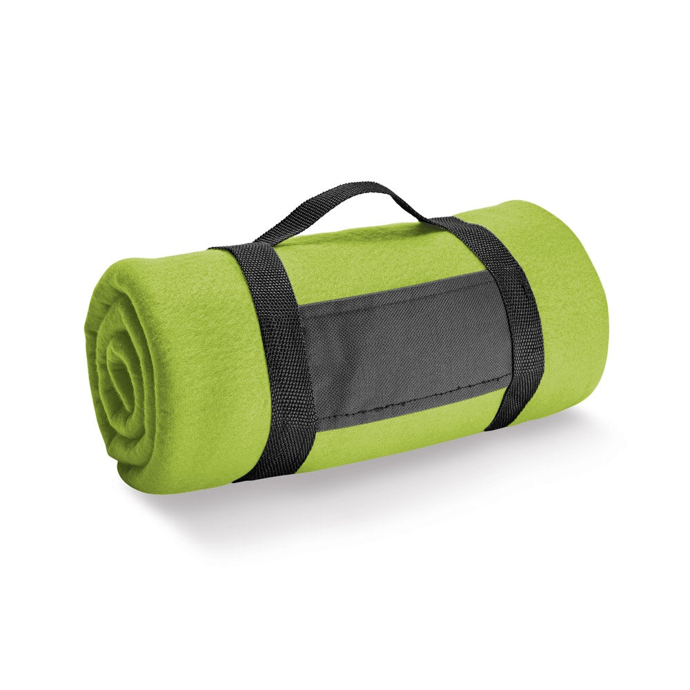 THORPE. Fleecedecke (180 g/m²) mit abnehmbarem Griff – zusätzliche Ansicht