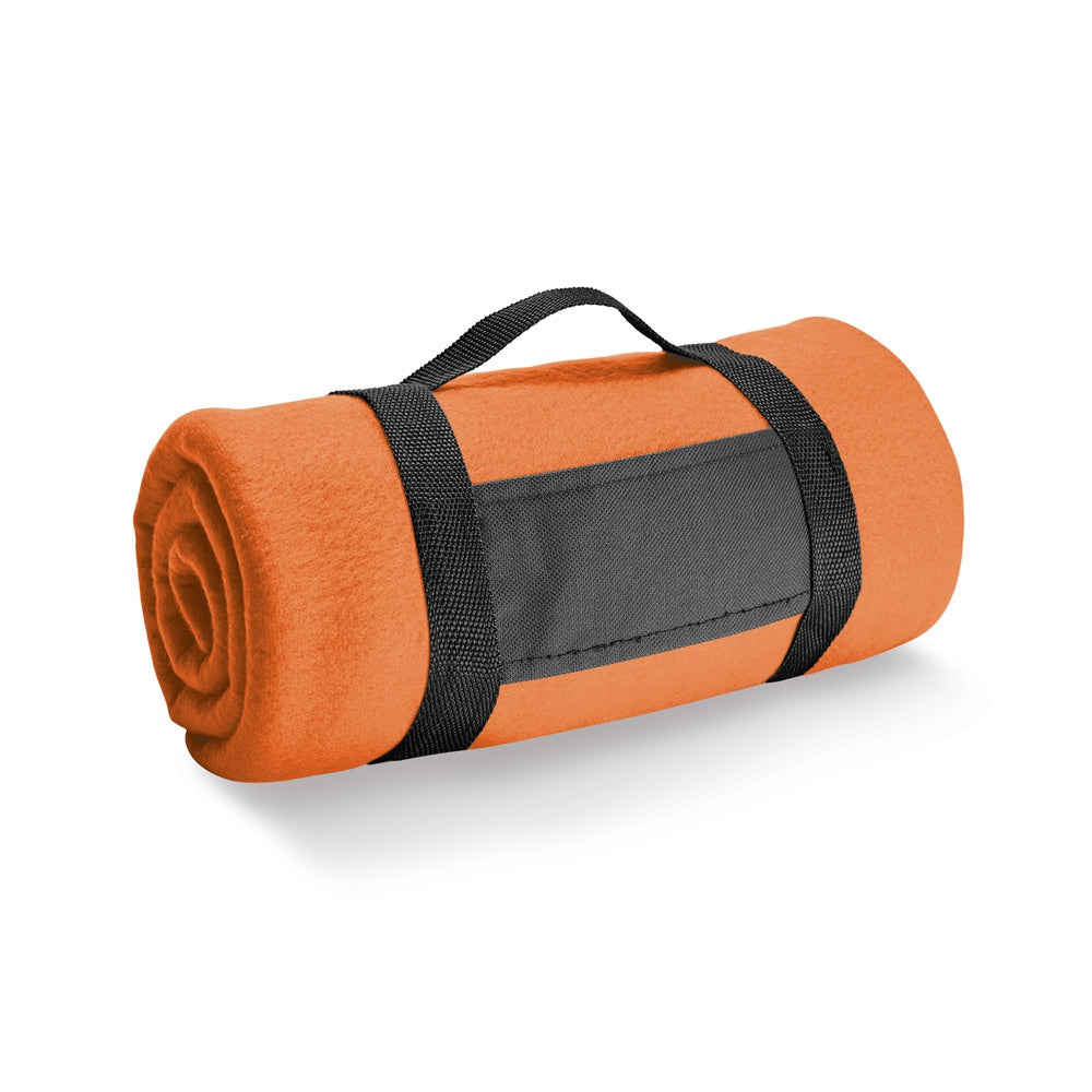 THORPE. Fleecedecke (180 g/m²) mit abnehmbarem Griff – zusätzliche Ansicht