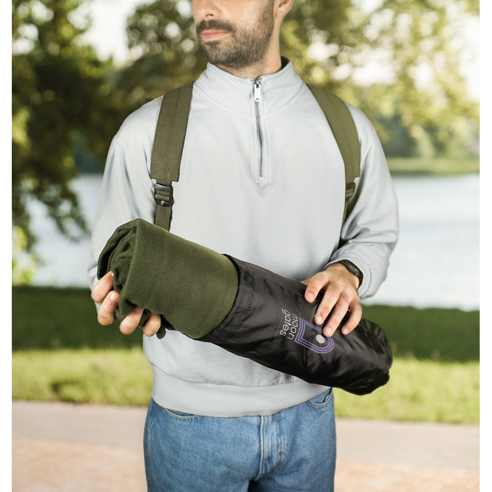 GALLIOT. Polar-Decke (180 g/m²) aus Polyester (100% rPET) – zusätzliche Ansicht