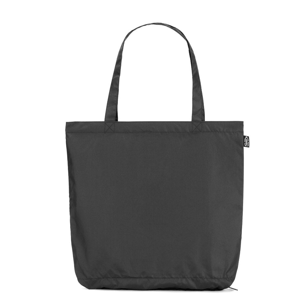 SKYLAR. 2-in-1-Regenschirm mit Einkaufstasche inklusive. Dieser ist aus recyceltem Polyester – zusätzliche Ansicht