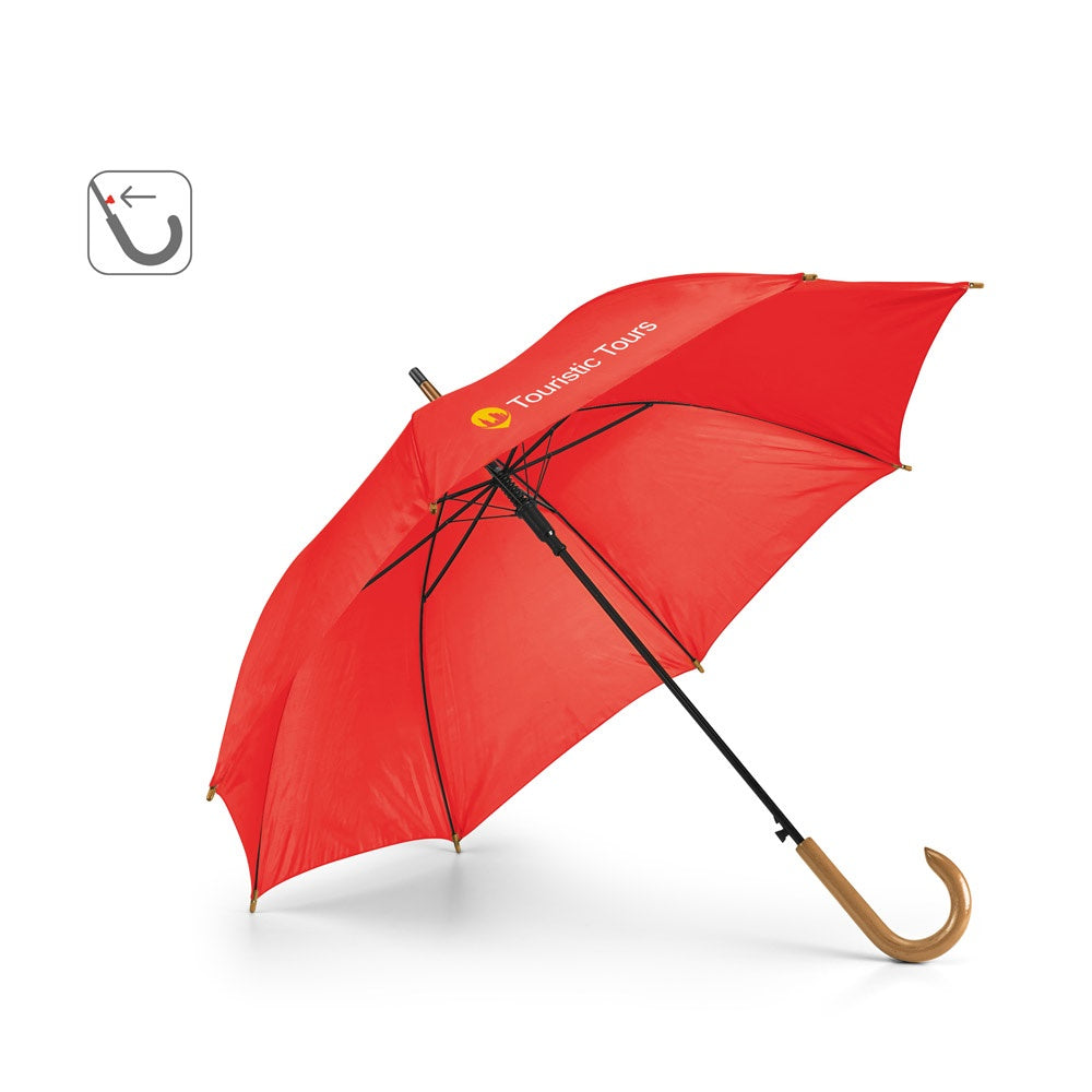 PATTI. Regenschirm aus 190T-Polyester mit automatischer Öffnung