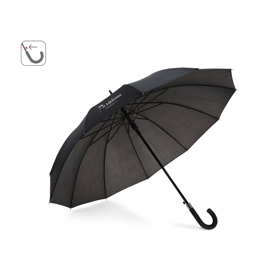 GUIL. Regenschirm mit 12 Stangen aus 190T-Polyester mit automatischer Öffnung