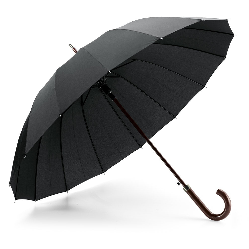 HEDI. Regenschirm mit 16 Stangen aus 190T-Pongee mit automatischer Öffnung – zusätzliche Ansicht