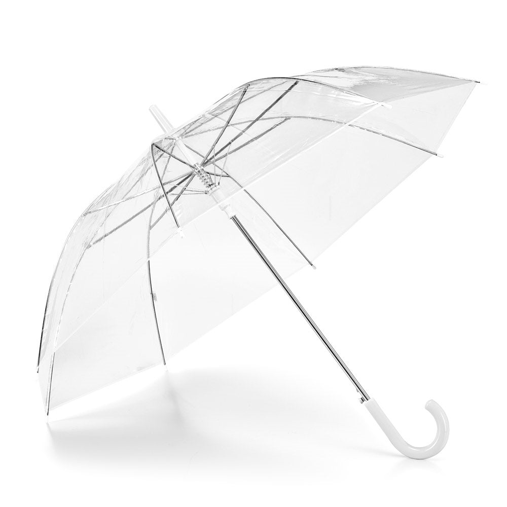 NICHOLAS. Transparenter POE-Regenschirm mit automatischer Öffnung – zusätzliche Ansicht