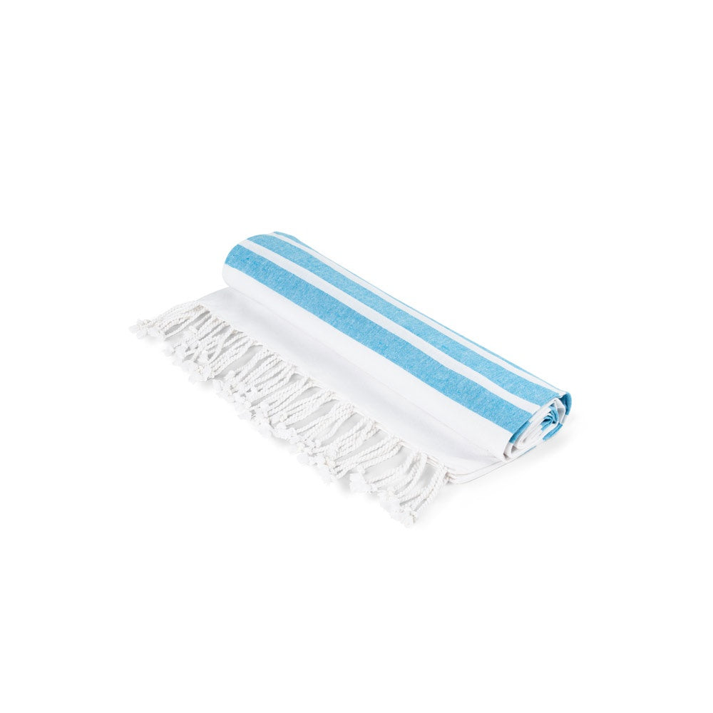 SARDENHA. Strandtuch aus Baumwolle (70% recycelt) und Polyester (30% recycelt) (180 g/m²) – zusätzliche Ansicht