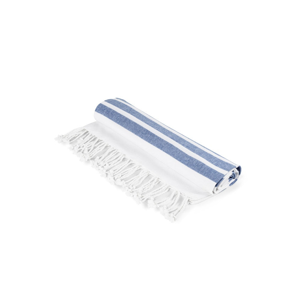 SARDENHA. Strandtuch aus Baumwolle (70% recycelt) und Polyester (30% recycelt) (180 g/m²)