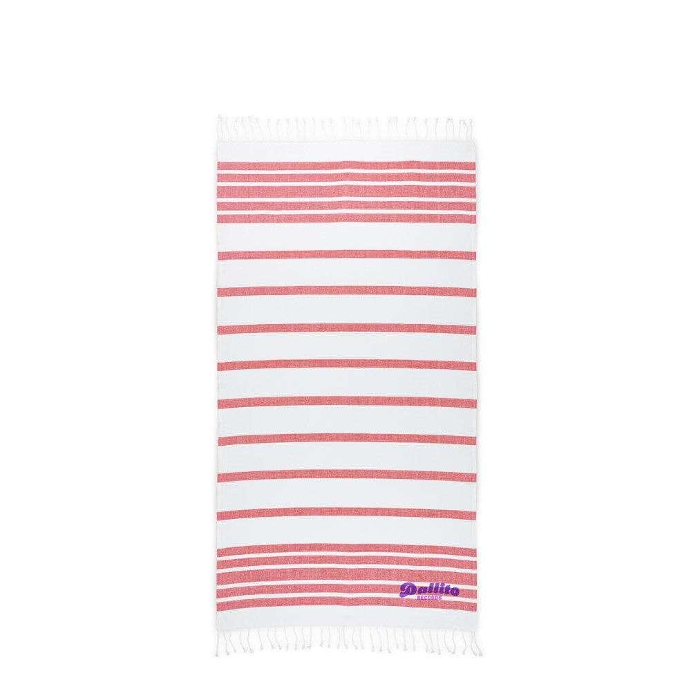 SARDENHA. Strandtuch aus Baumwolle (70% recycelt) und Polyester (30% recycelt) (180 g/m²)
