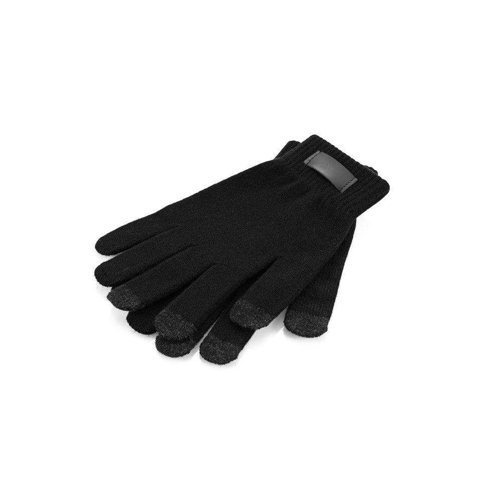 BURROW. Handschuhe aus recyceltem Polyester (100% rPET), mit Tastspitzen – zusätzliche Ansicht