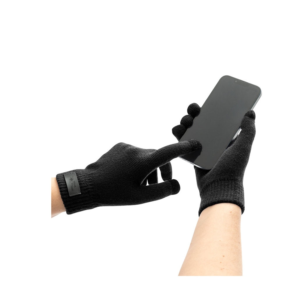 BURROW. Handschuhe aus recyceltem Polyester (100% rPET), mit Tastspitzen