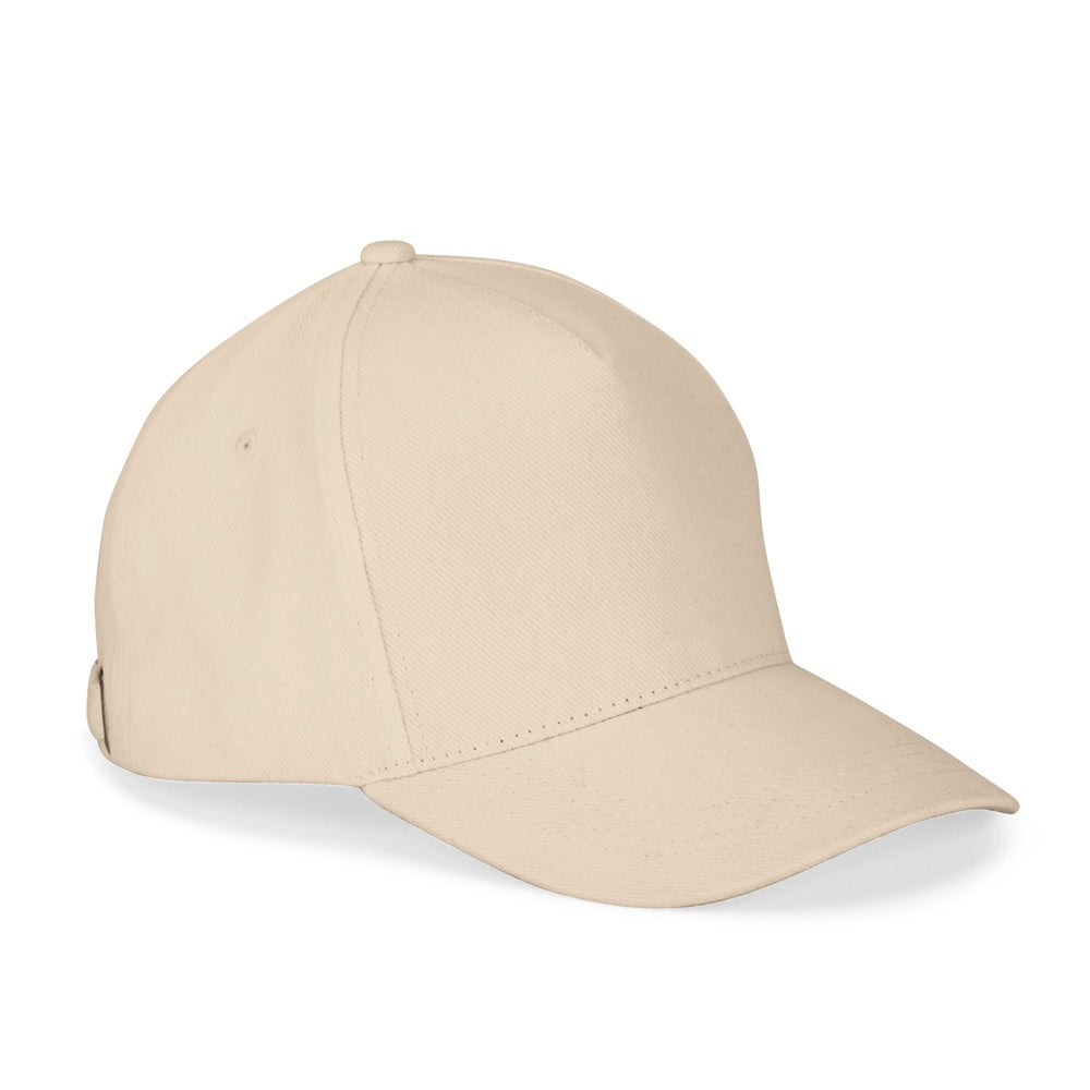 ASHTON. Kappe aus 100% Baumwolle (260gsm) mit 5 Segmenten