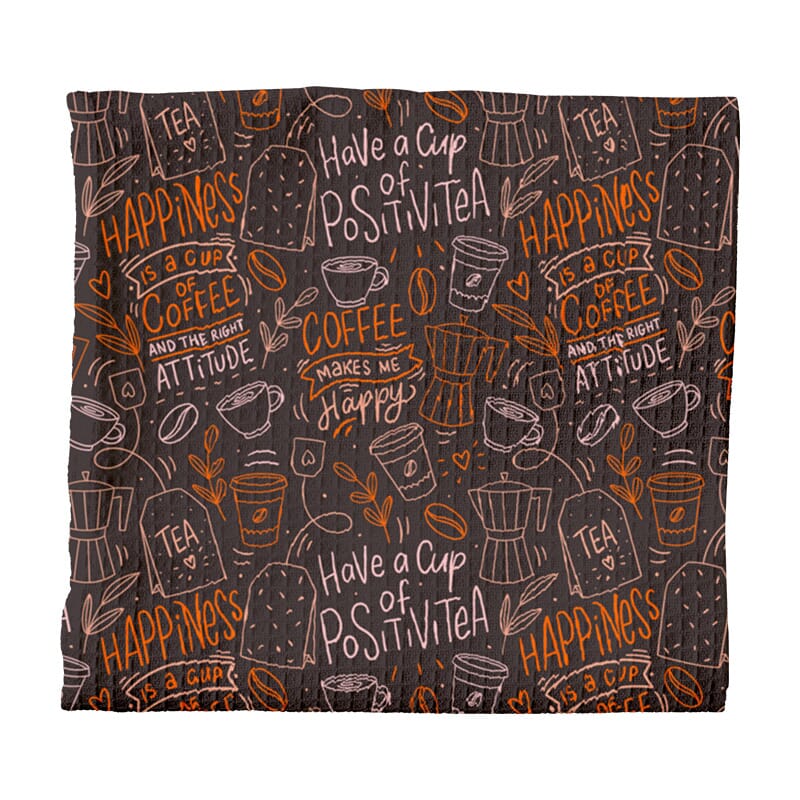 Sublimation Geschirrtuch mit Reliefstruktur, 30x30 cm, 360 g/m²