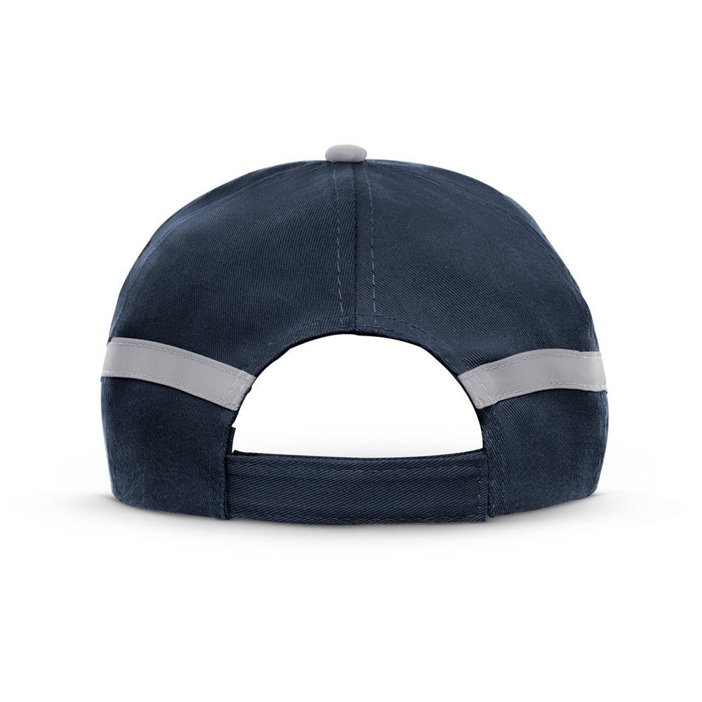 JONES. Kappe aus Polyester (160 g/m²) mit Reflektorelementen – zusätzliche Ansicht