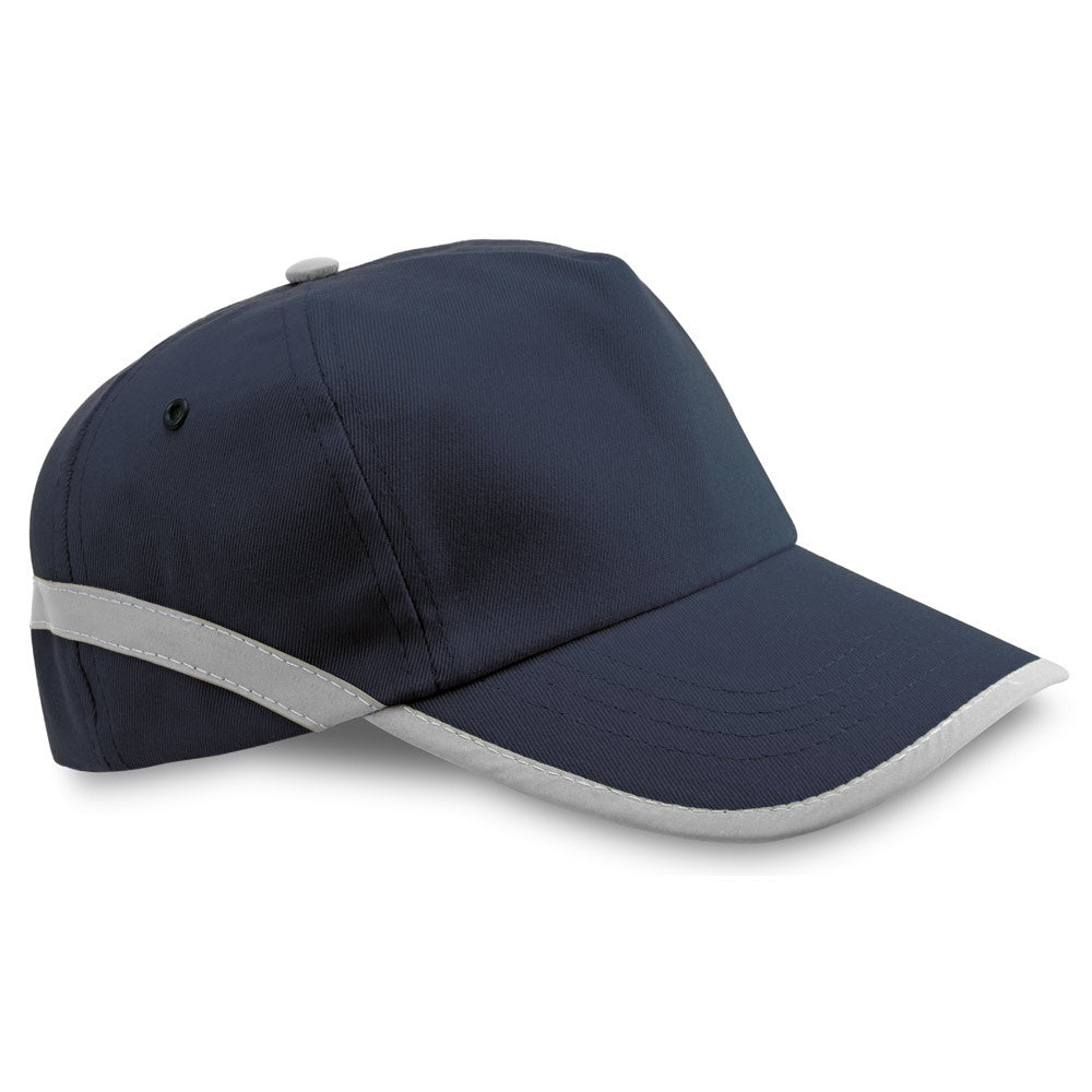 JONES. Kappe aus Polyester (160 g/m²) mit Reflektorelementen – zusätzliche Ansicht