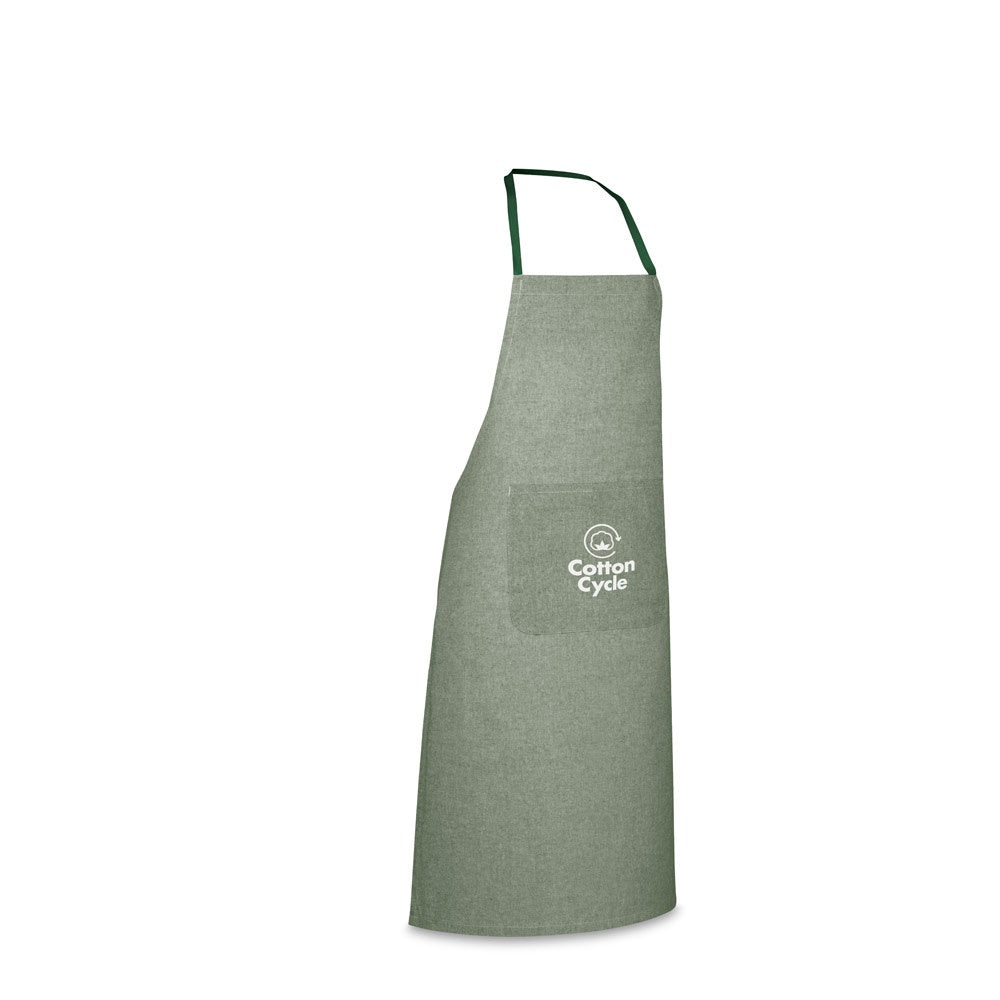 ZIMBRO. Schürze mit recycelter Baumwolle (140 g/m²)