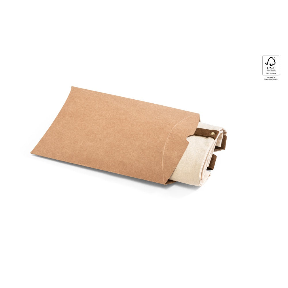 HOLM. Schürze aus 100% Canvas-Baumwolle (320 g/m²) mit Metalldetails – zusätzliche Ansicht