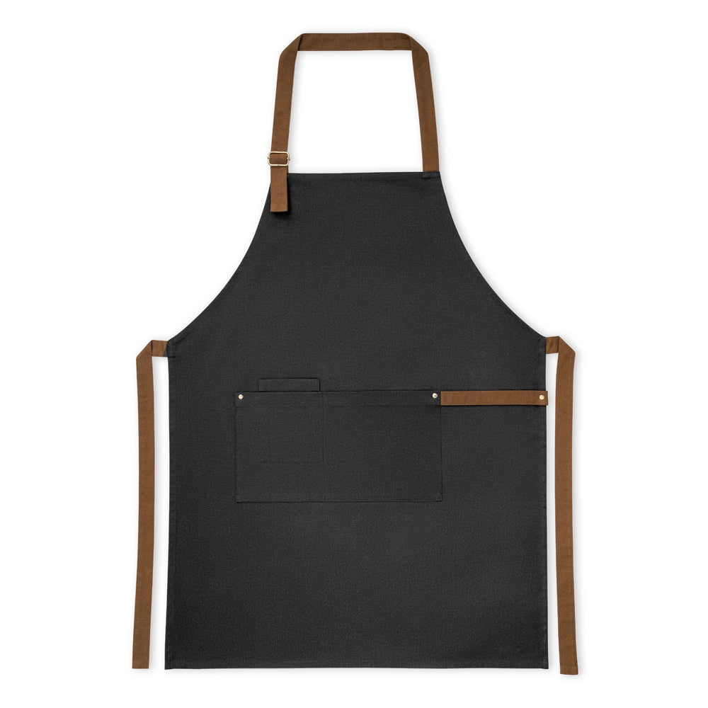 VESPER. Schürze aus 100% Canvas-Baumwolle (300 g/m²) mit Metalldetails – zusätzliche Ansicht