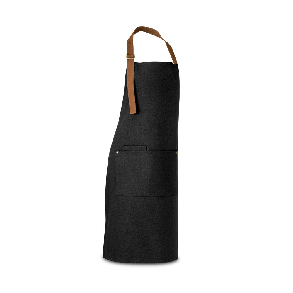 VESPER. Schürze aus 100% Canvas-Baumwolle (300 g/m²) mit Metalldetails – zusätzliche Ansicht