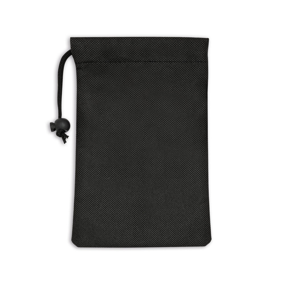 BERNAL. Sporthandtuch aus recyceltem Polyester (100% rPET) dient zur Erfrischung mit Vliesstoffbeutel – zusätzliche Ansicht